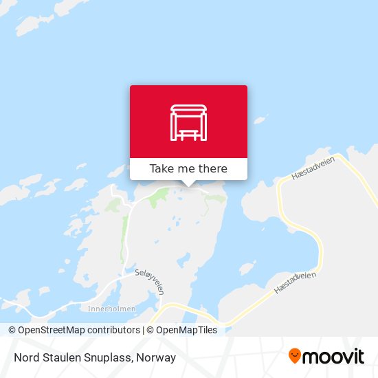 Nord Staulen Snuplass map