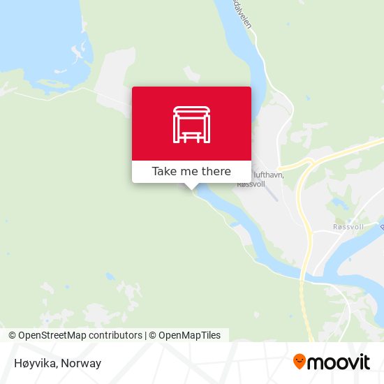 Høyvika map