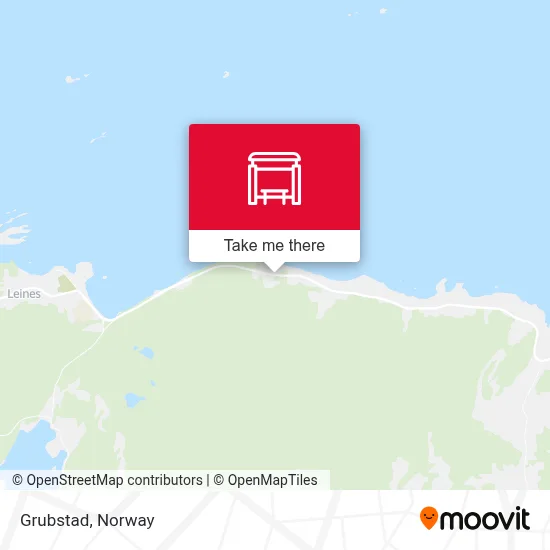Grubstad map