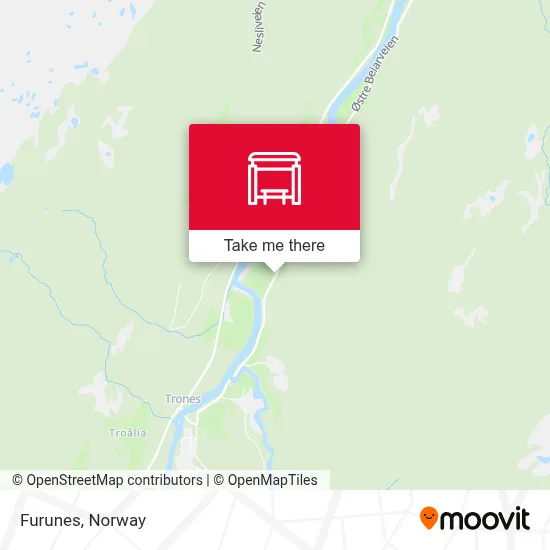Furunes map