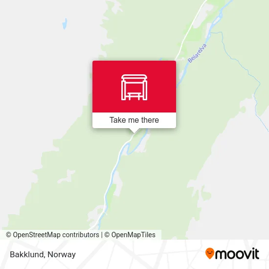 Bakklund map