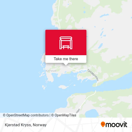 Kjerstad Kryss map