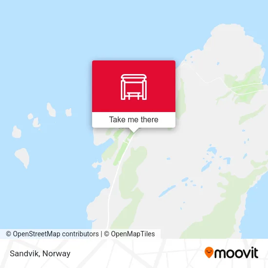 Sandvik map