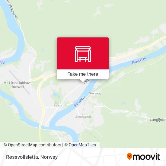 Røssvollsletta map