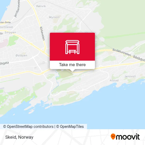 Skeid map