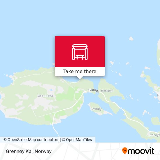 Grønnøy Kai map