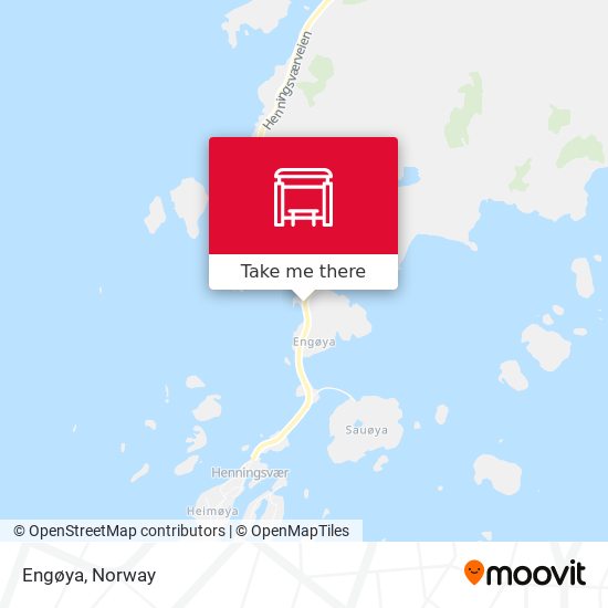 Engøya map