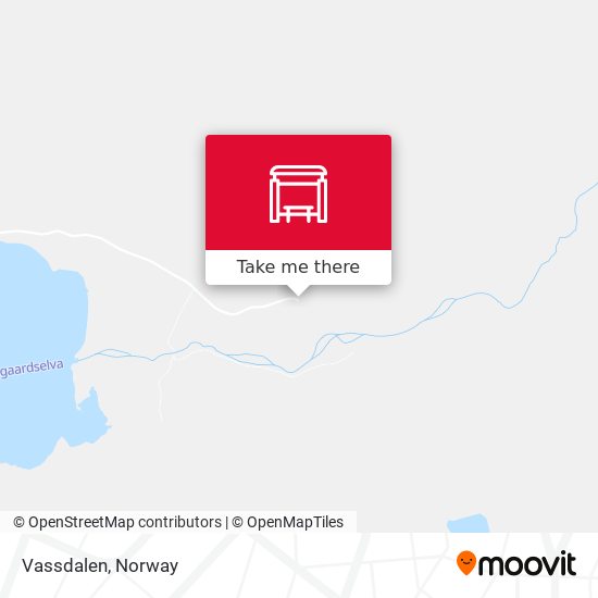 Vassdalen map