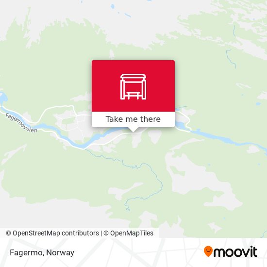 Fagermo map