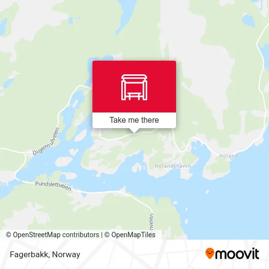 Fagerbakk map