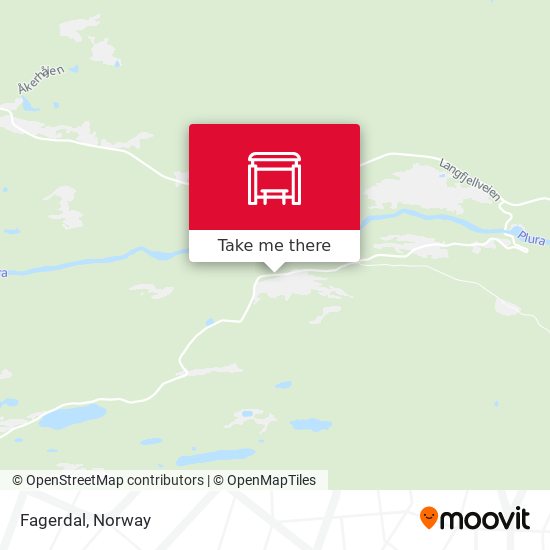 Fagerdal map