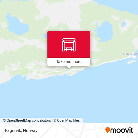 Fagervik map