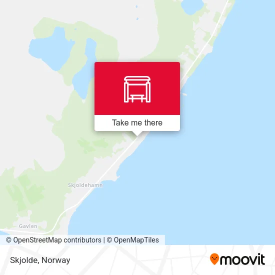 Skjolde map