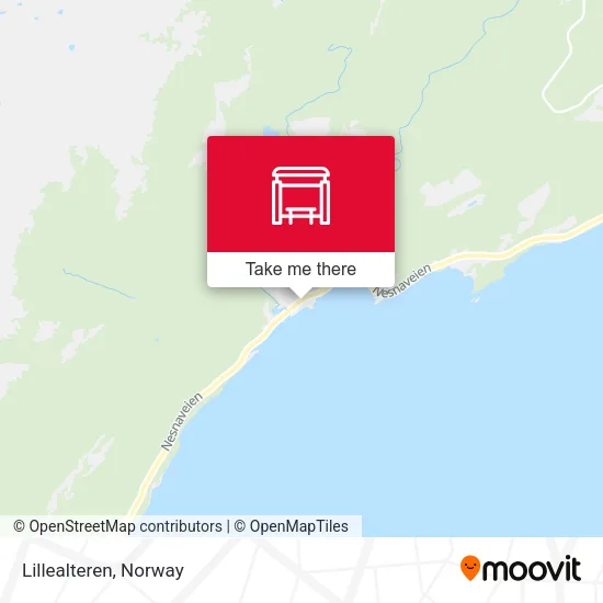 Lillealteren map