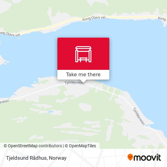 Tjeldsund Rådhus map
