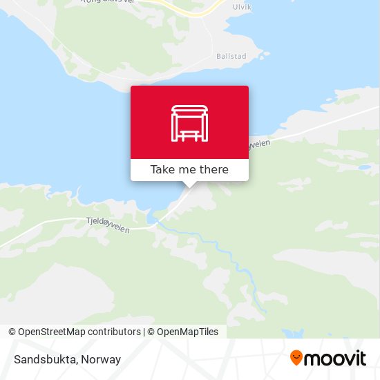 Sandsbukta map