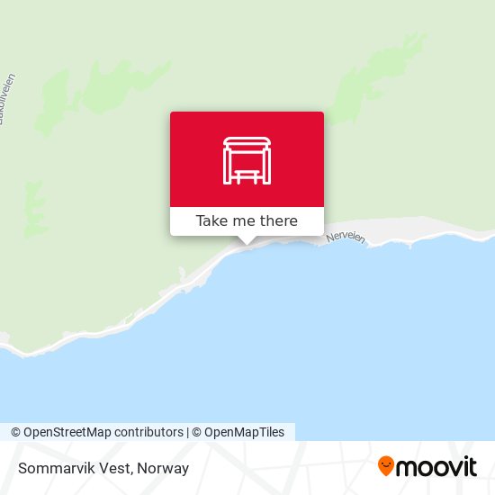 Sommarvik Vest map