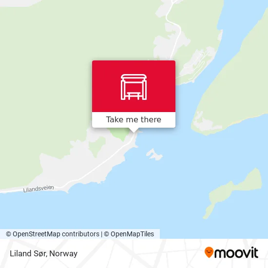 Liland Sør map