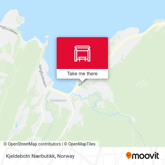 Kjeldebotn Nærbutikk map