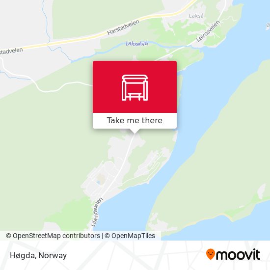 Høgda map