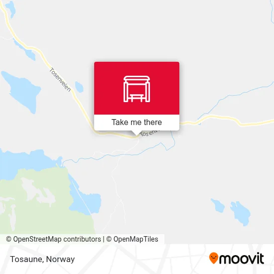 Tosaune map