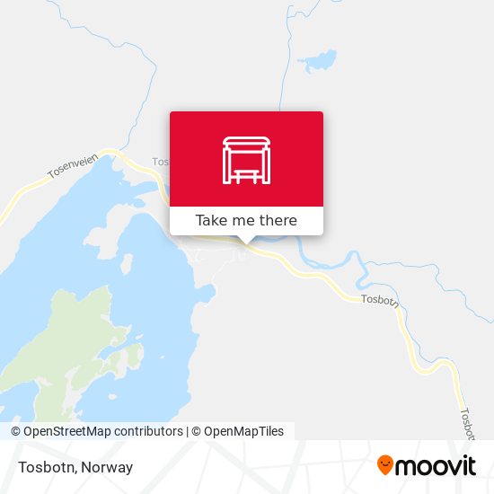 Tosbotn map