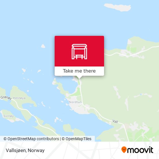 Vallsjøen map