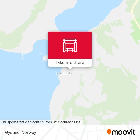 Øysund map