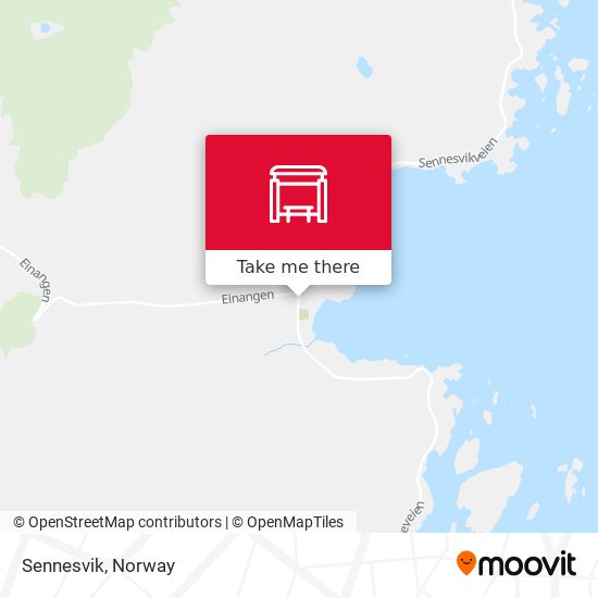 Sennesvik map