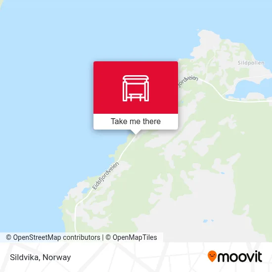 Sildvika map