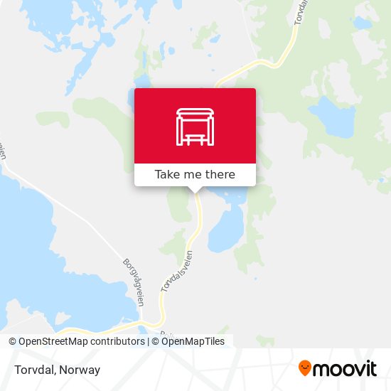 Torvdal map