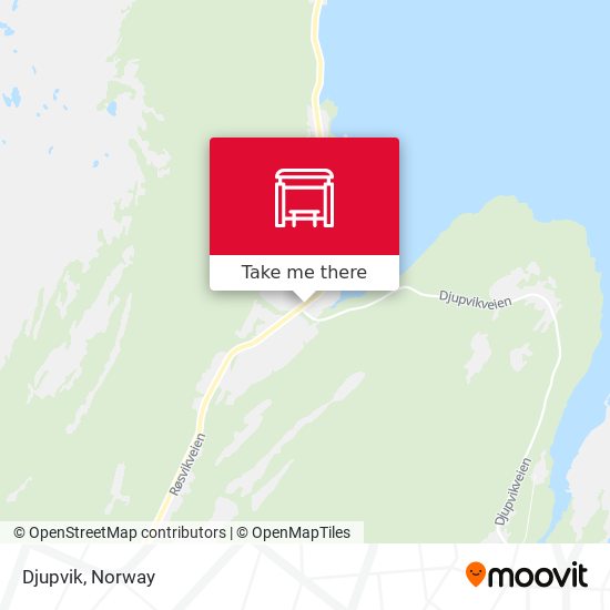 Djupvik map