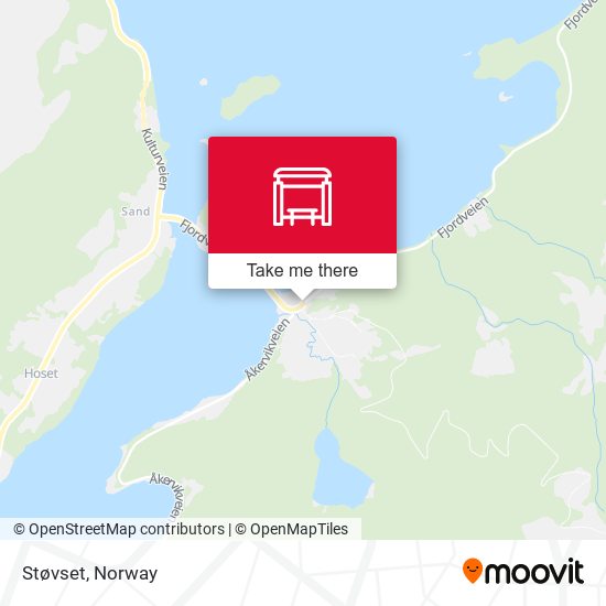 Støvset map