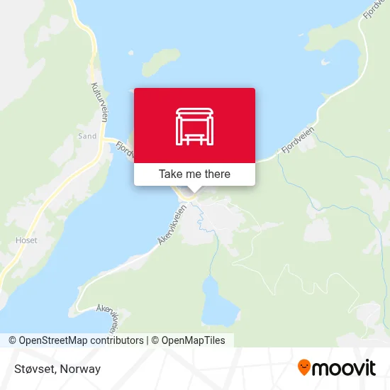 Støvset map