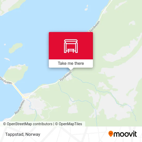 Tappstad map