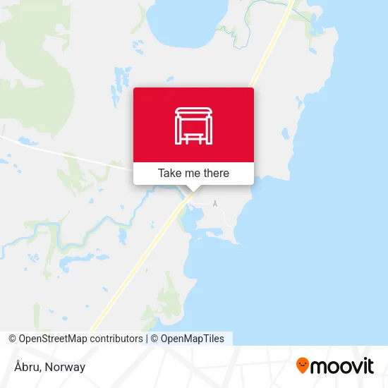 Åbru map