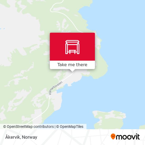 Åkervik map