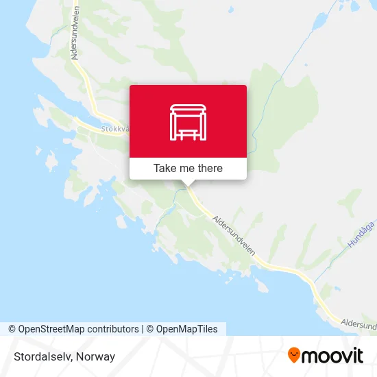 Stordalselv map