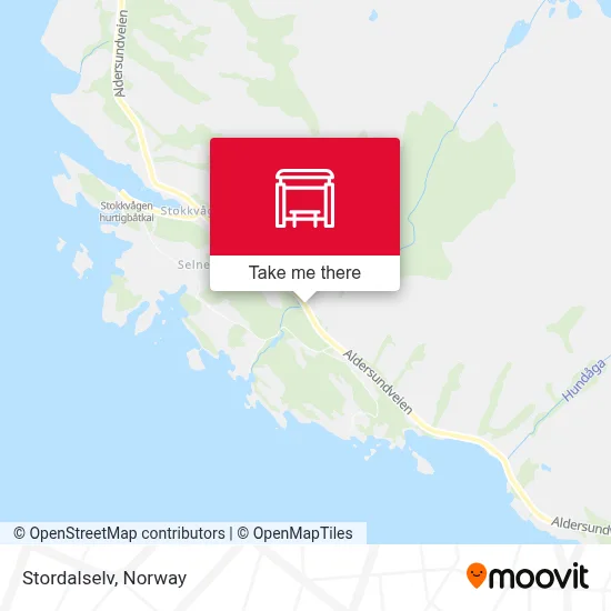 Stordalselv map