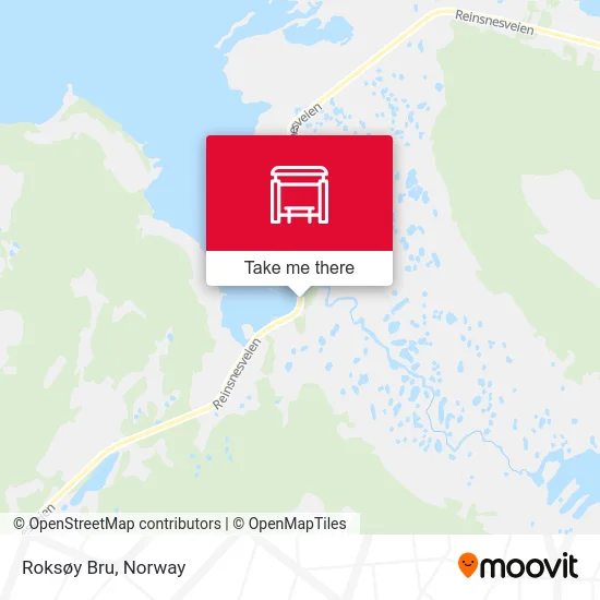 Roksøy Bru map