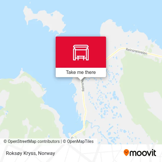 Roksøy Kryss map