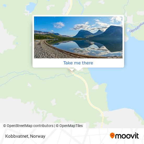 Kobbvatnet map