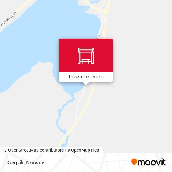 Kægvik map