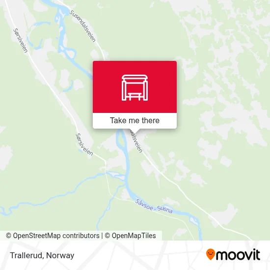 Trallerud map