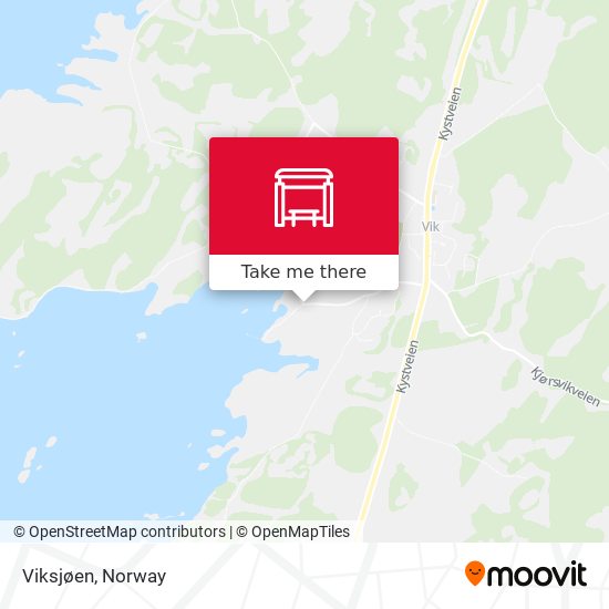 Viksjøen map