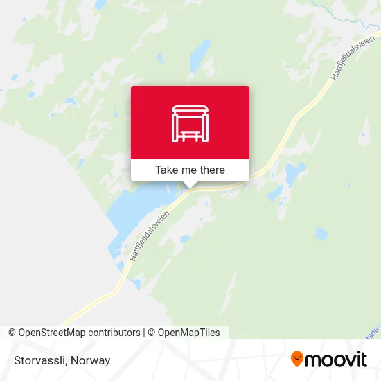 Storvassli map