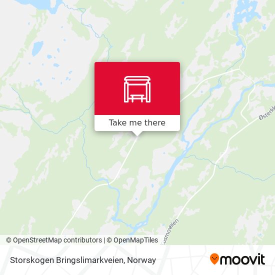 Storskogen Bringslimarkveien map