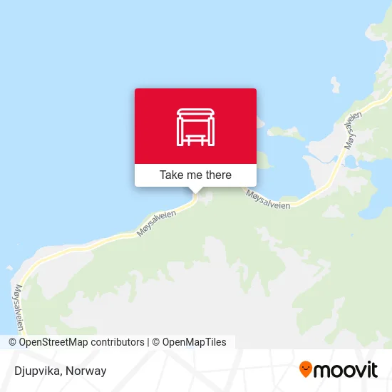 Djupvika map