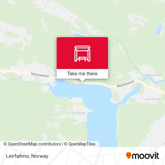 Leirfallmo map
