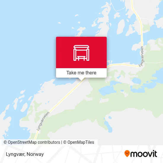 Lyngvær map